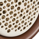 organic bee hotel 25cm marrón castaño